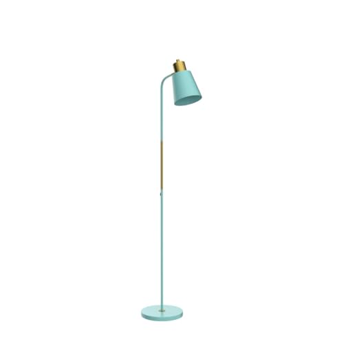 LALISU Floor Lamp Industrial Floor Lamps Reading Farmhouse Standing Lamp - color: Green