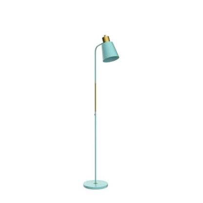 LALISU Floor Lamp Industrial Floor Lamps Reading Farmhouse Standing Lamp - color: Green