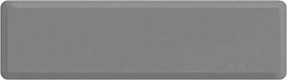 NewLife by GelPro Anti-Fatigue Nonslip 1/2" Thick Hard Floor Utility Mat for Garage, Patio and Kitchen, 20" x 72", Leather Grain Grey - color: Leather Grain Grey