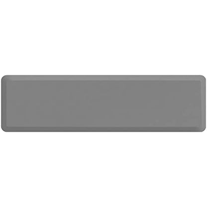 NewLife by GelPro Anti-Fatigue Nonslip 1/2" Thick Hard Floor Utility Mat for Garage, Patio and Kitchen, 20" x 72", Leather Grain Grey - color: Leather Grain Grey