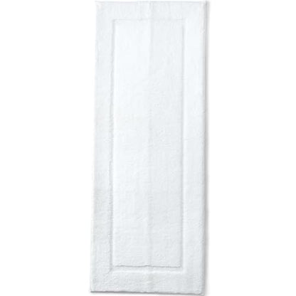 Lands' End Non Skid Bath Rug White 23" x 59" - color: White, size: 1'11" x 4'11"
