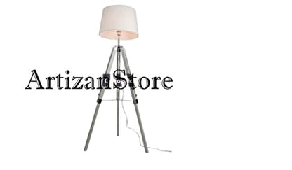 ARTIZANSTORE Rome 60" Tripod Floor Lamp Living Room Home and Office Decor