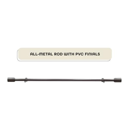 Buono II Futura Rod & Finial 66-120 in, for Windows, Finials - size: 66-120, style: Futura