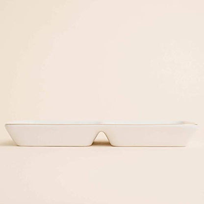 Sweet Water Decor Mr and Mrs Ring Dish - Personalized Wedding & Engagement Gift, Ring or Jewelry Dish Holder - Trinket Tray & Bedroom Decor - Ceramic White - style: Mr. & Mrs.