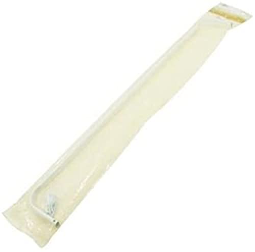 Graber Single Standard Lock Seam Curtain Rod, 28 to 48-Inch Adjustable Width, 5 1/2-Inch Projection, White
