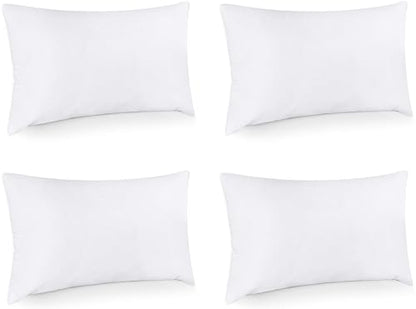 Utopia Bedding Throw Pillows, Decorative 14x22 Pillow Inserts, Set of 4 - size: 14x22 Inch