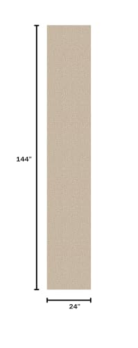 EARTHALL Washable Runner Rug, Non Slip Hallway Runner, 2x12 Ft, Sand/Beige - color: Sand/Beige, size: 2' x 12' (Rectangular)