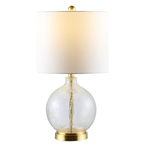 SAFAVIEH Lovell Table Lamp, 23" Modern Clear/Gold TBL4246A
