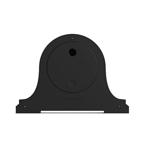NEWGATE® Broadway Mantel Clock | Classic Napoleon’s hat Design | Black | Roman Numerals | Traditional Style for Desk, Table top, Shelf or Bedside - color: Black