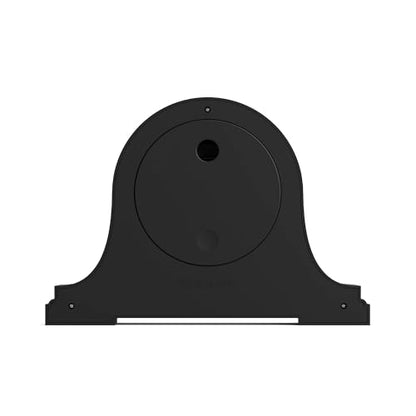 NEWGATE® Broadway Mantel Clock | Classic Napoleon’s hat Design | Black | Roman Numerals | Traditional Style for Desk, Table top, Shelf or Bedside - color: Black