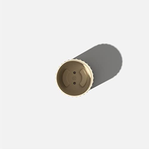 Veradek Demi Series Demi 6" Planter w/Tray - Sand, 2 Pack - color: Sand, size: 6 inch - 2 Pack