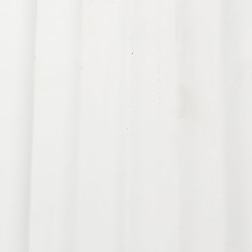 Deco 79 Resin Decorative Vase Large Ribbed Floor Centerpiece Vase, Flower Vase for Home Decoration 16" x 16" x 24", White