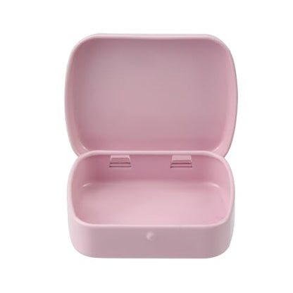 4pcs Mini Tin Can Metal Tin Box Containers, Pink, 2.36"×1.85"×0.63" - color: Pink