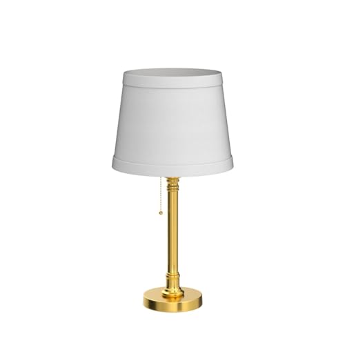 Oneach 19.5” Brass Gold Small Table Lamps Set of 2 for Living Room Bedroom - color: Gold