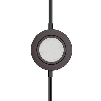 GETINLIGHT 2.75-Inch LED Replacement Puck Light, 1-Pack, 2700K, Bronze - color: Bronze, size: 1-puck add-on light