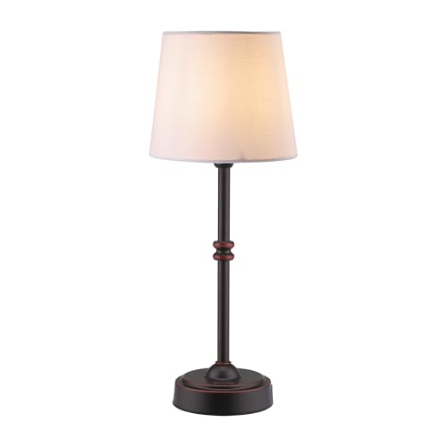 O'Bright Seraph Cordless Rechargeable LED Table Lamp, Oil-Rubbed Bronze - color: Oil-Rubbed Bronze