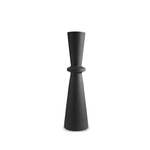Signature Design by Ashley Collisten 39" Tall Black Floor Vase - size: 10" W x 10" D x 39" H
