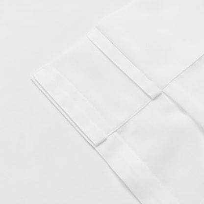 WEST LAKE Bright White Pinch Pleat Sheer Curtains 84 Inch Long for Bedroom - color: Bright White, size: 58"W x 84"L (Pack of 2)