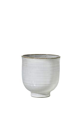 Serene Spaces Living Medium Glazed Ceramic Pedestal Bowl- Centerpiece for Vintage Weddings, Events, Measures 6" Tall and 5.75" Diameter - color: 5.75" Pedestal Bowl, 1 Pc