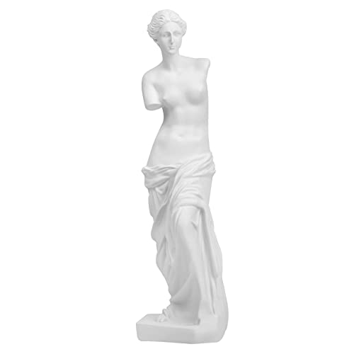 Norrclp 11.5in Greek Statue of Venus, Classic Roman Bust Greek Mythology Sculpture for Home Decor - color: Venus-11.5in