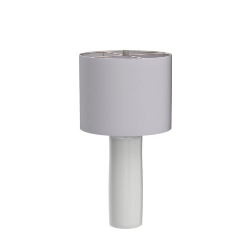 Signature Design by Ashley Table Lamp Set of 2, White Ceramic, 3-Way - color: White