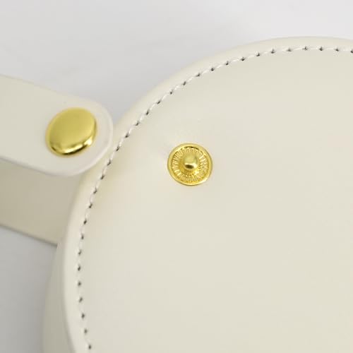 COLLECTIVE HOME Small Travel Jewelry Case for Women, Detachable Handle (m) - color: m