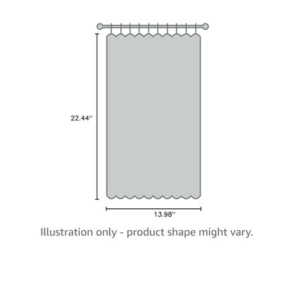 GOHD Dancing Butterfly 3pcs Embroidery Cafe Curtains with cutworks,Yellow - color: Yellow