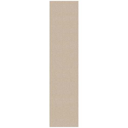 EARTHALL Washable Runner Rug, Non Slip Hallway Runner, 3x14 Ft, Sand/Beige - color: Sand/Beige, size: 3' x 14' (Rectangular)