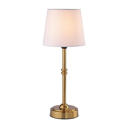 O'Bright Seraph Cordless Rechargeable LED Table Lamp, Antique Brass - color: Antique Brass