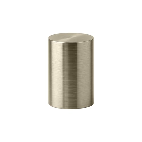 Aspen Creative 24019-11, 1 Pack Steel Lamp Finial in Brass Plated Finish, 1 1/4" Tall - color: Brass Plated, size: 1 PACK