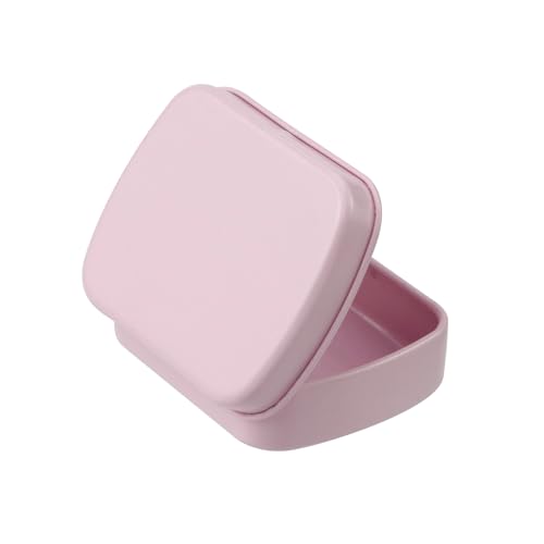 4pcs Mini Tin Can Metal Tin Box Containers, Pink, 2.36"×1.85"×0.63" - color: Pink
