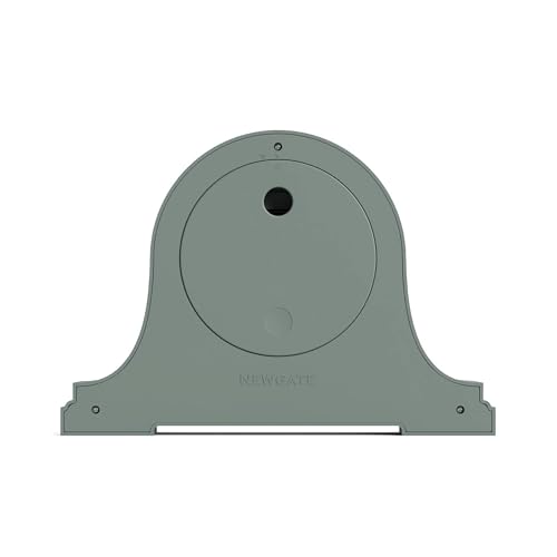 NEWGATE® Broadway Mantel Clock | Classic Napoleon’s hat Design | Asparagus Green | Roman Numerals | Traditional Style for Desk, Table top, Shelf or Bedside - color: Asparagus Green