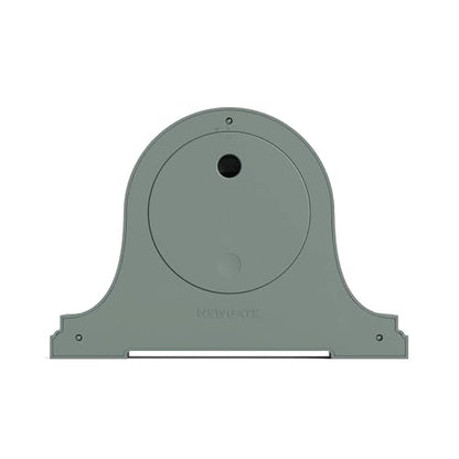 NEWGATE® Broadway Mantel Clock | Classic Napoleon’s hat Design | Asparagus Green | Roman Numerals | Traditional Style for Desk, Table top, Shelf or Bedside - color: Asparagus Green