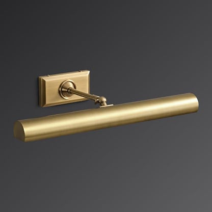 18 inch Brass Picture Light Hardwired Picture Light Library Light - color: Brass, size: 18in