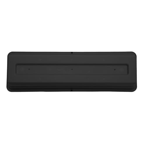 Bloem Dura Cotta 24" Plastic Window Box Planter with Saucer, Black, 3-Pack - color: Black, size: 24" (Pack of 3)