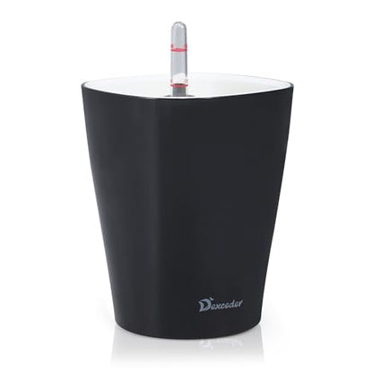 Dexceder 6x7 Self Watering Planter (Black) - color: Black