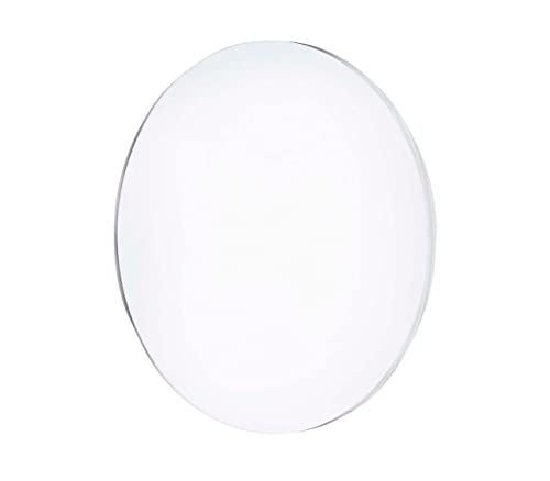 Marketing Holders Clear Acrylic Sheet 8" DIY Tile for Event and Wedding Decor Table Decor See Through 1/8" Thick Arts and Crafts Blank - color: Clear, size: 8"L x 8"W