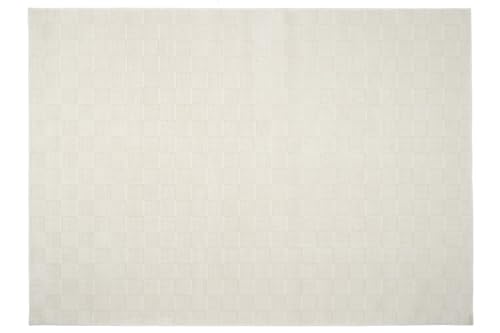 Revival Rugs Willow 7'x9' Area Rugs for Living Room Bedroom Dining Room - Washable, 100% Recycled, Oeko-TEX Certified, Modern, Medium Pile, Beige, Cream - size: 6'7" x 9' (Rectangular)