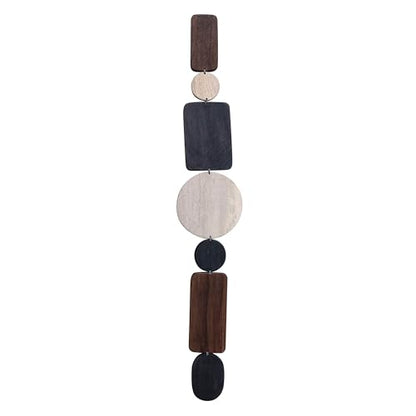 Bloomingville Mango Wood Wall Decor, Multicolor