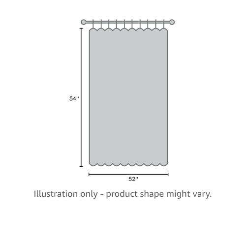 SMILE WEAVER Grey Blackout Curtains for Living Room 54 Inch Long 2 Panels,Room Darkening Curtain-Star Print Design Noise Reducing Thermal Insulated Light Blocking Bedroom Window Drapes - color: Grey Silver, size: 52"W x 54"L (Pack of 2)