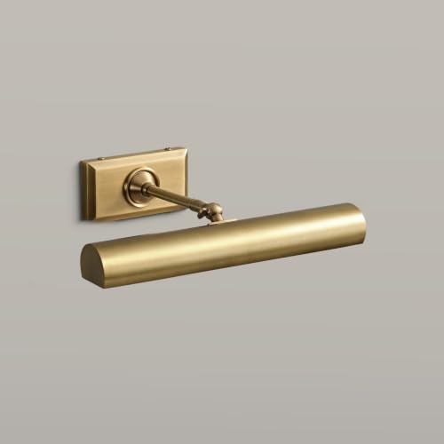 12 inch Brass Picture Light Hardwired Picture Lights for Wall - color: Brass, size: 12in