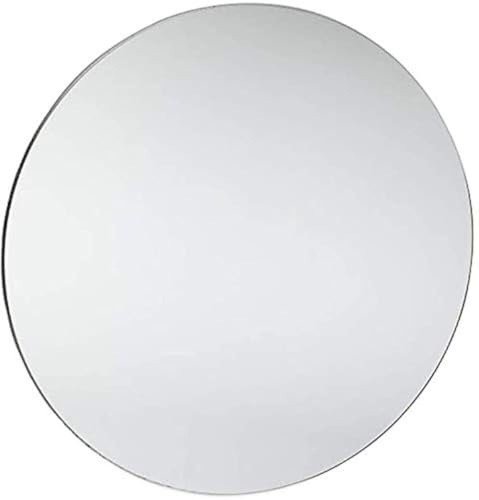 Marketing Holders Acrylic Mirror Round 6 Inch Lightweight Reflective Frameless Disc for Elegant DIY Home Decor and Unique Mirrored Decorative Gallery Walls - color: Mirror, size: 6"L x 6"W
