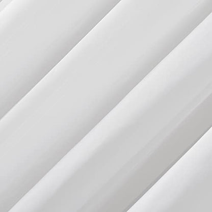 No. 918 53566 Emily Sheer Voile Rod Pocket Curtain Panel, 59" x 54", White - color: White, size: 54"W x 59"L (Pack of 1), style: Emily