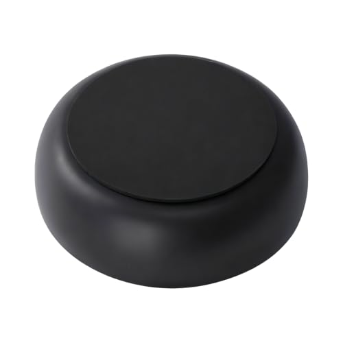 Large Concrete Key Bowl for Entryway Table - 7.9" Key Holder Bowl for Keys - color: Charcoal Black