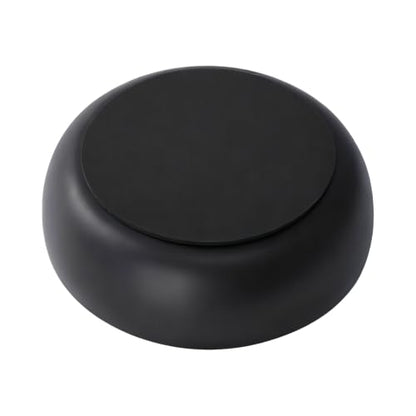 Large Concrete Key Bowl for Entryway Table - 7.9" Key Holder Bowl for Keys - color: Charcoal Black