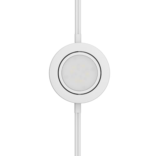 GETINLIGHT 2.75-Inch LED Replacement Puck Light, 1-Pack, 2700K, White - color: White, size: 1-puck add-on light