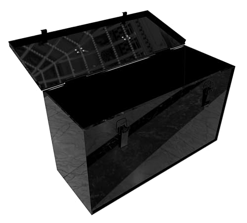 Fire Beauty Galvanized Steel Fire Starter Fireplace Storage Box(Large) - size: Large
