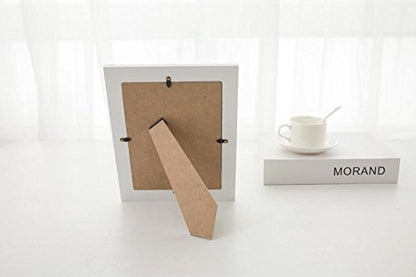 Mother of Pearl 6x8 Picture Frame White | Natural White Pearl, Wall Picture Frame,Tabletop Glass Photo Frame,Mosaic,1pc - color: Natural White, size: 6x8 Inch