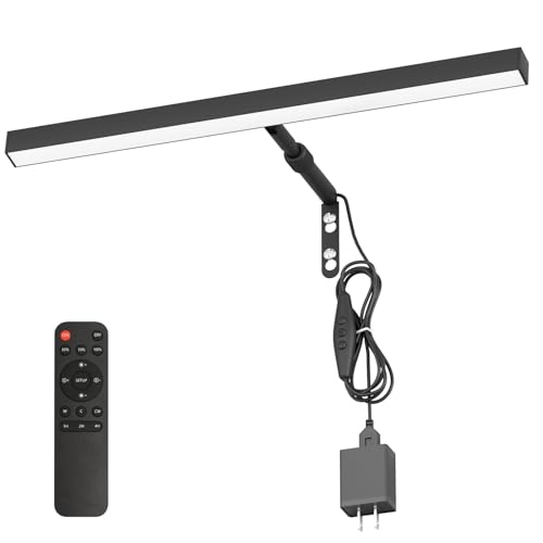16" LED Picture Light Plug in, 5W Black Art Light - color: Black, size: 16 inch