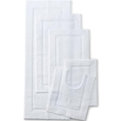 Lands' End Non Skid Bath Rug White 23" x 59" - color: White, size: 1'11" x 4'11"